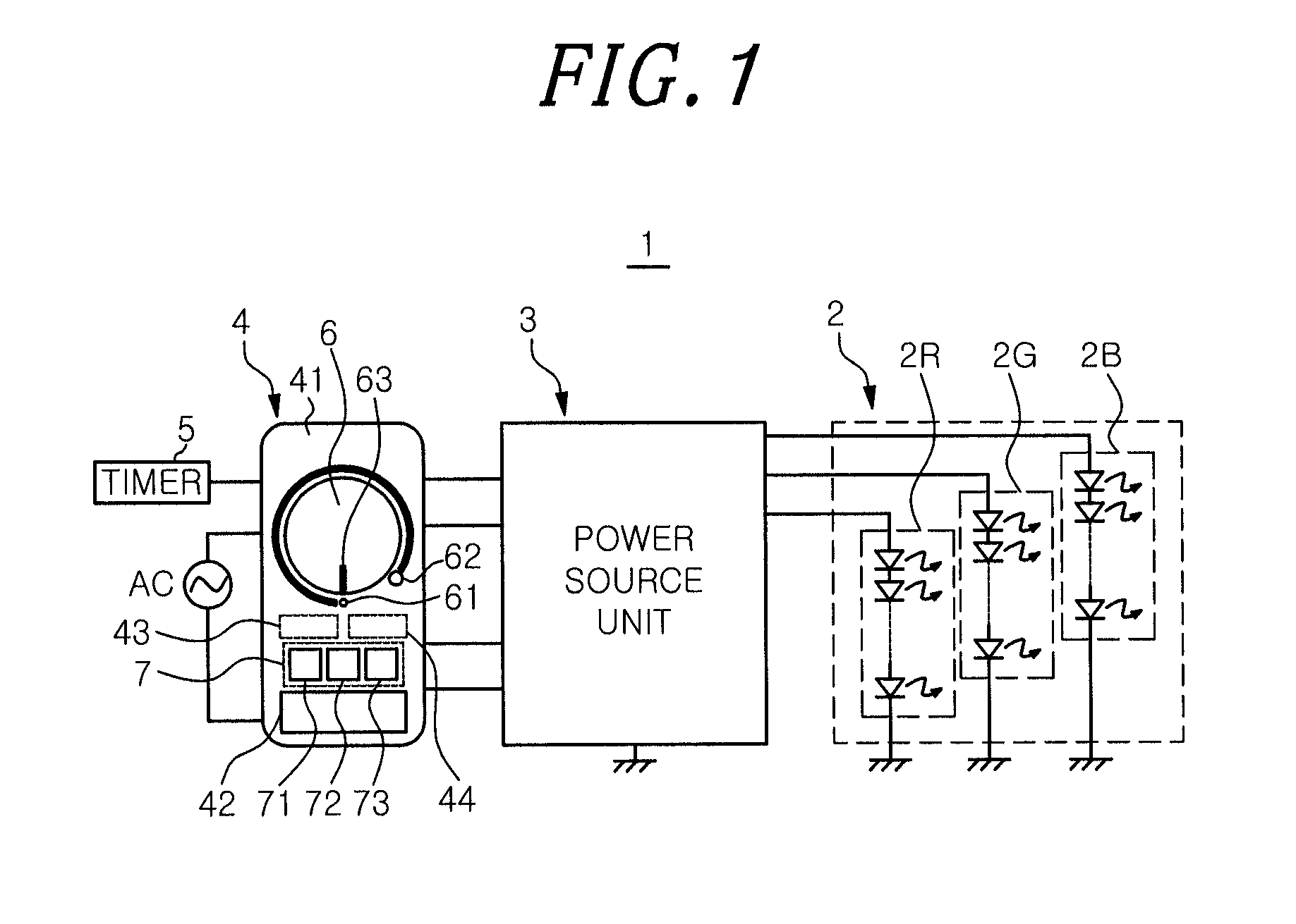 Illumination controller and illumination system including same