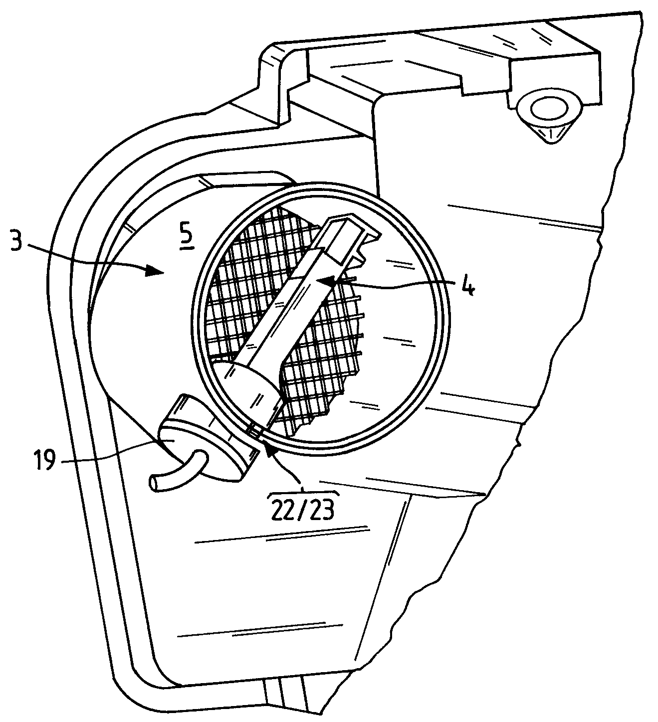 Air Filter System of a Motor Vehicle