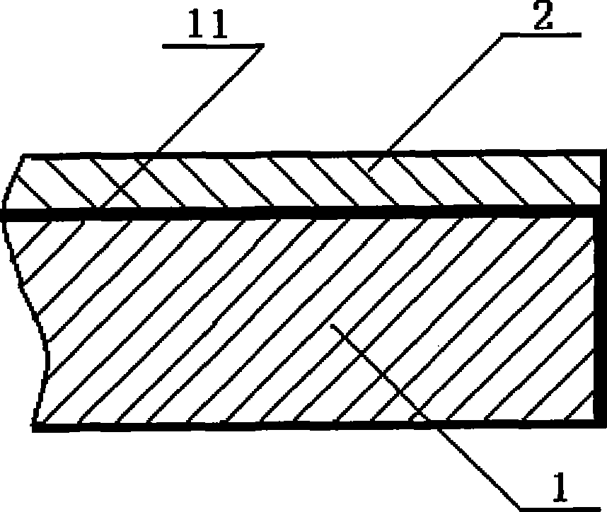 Environment-friendly copper base-steel bi-metal shaft bushing material and manufacturing method thereof