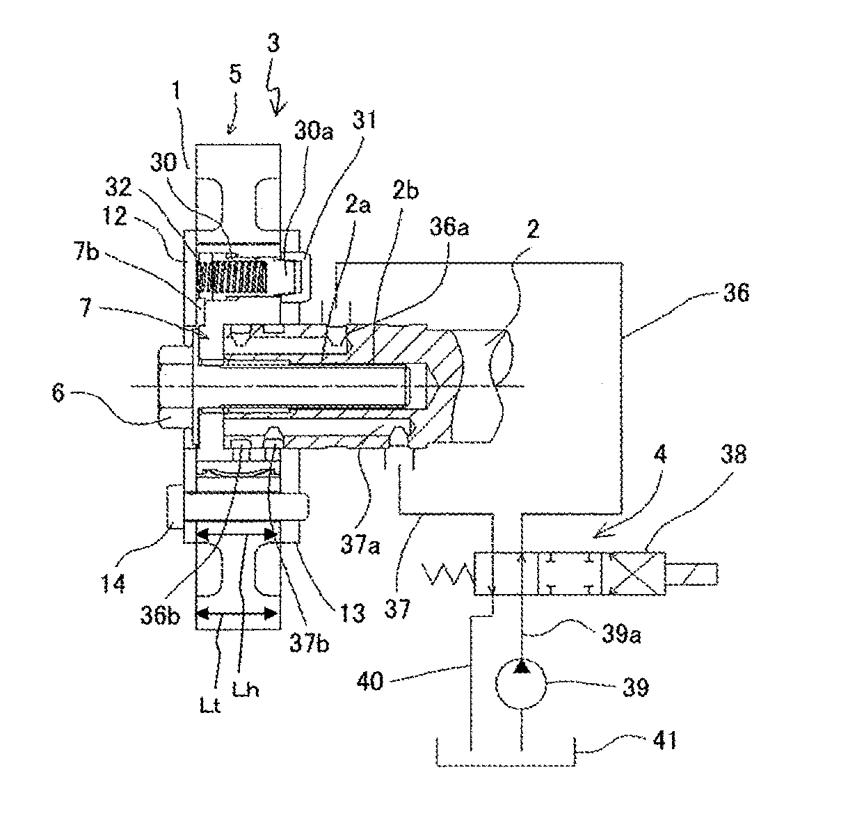 Valve timing control apparatus for internal combustion engine and internal combustion engine using the same