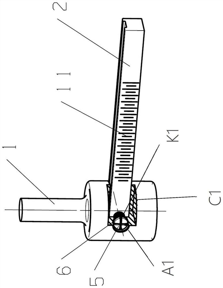 Scriber device for non-metal sheet blanking