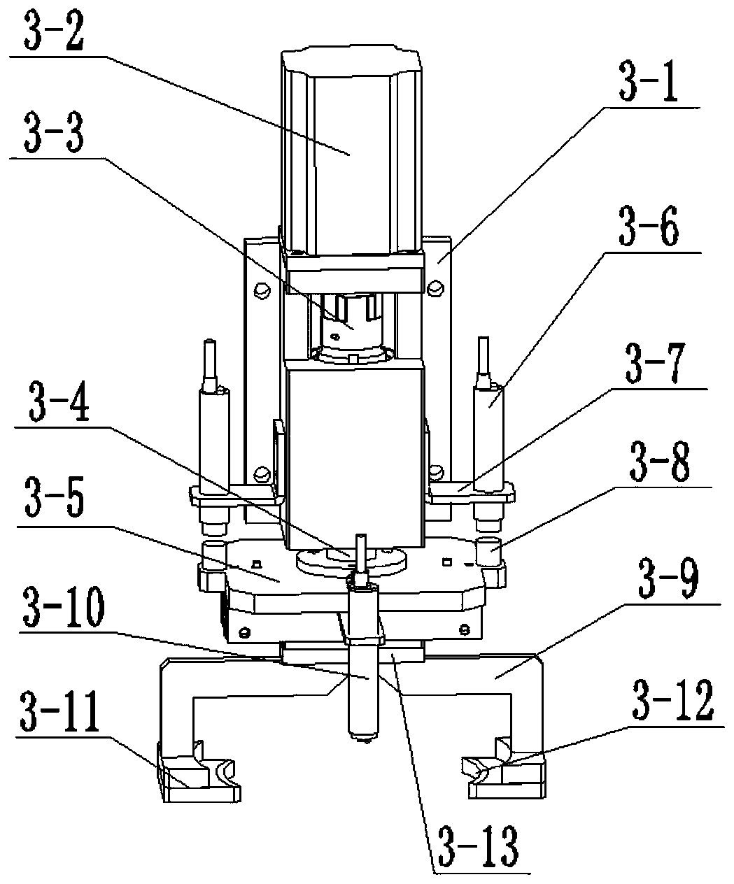 A rotational casting system