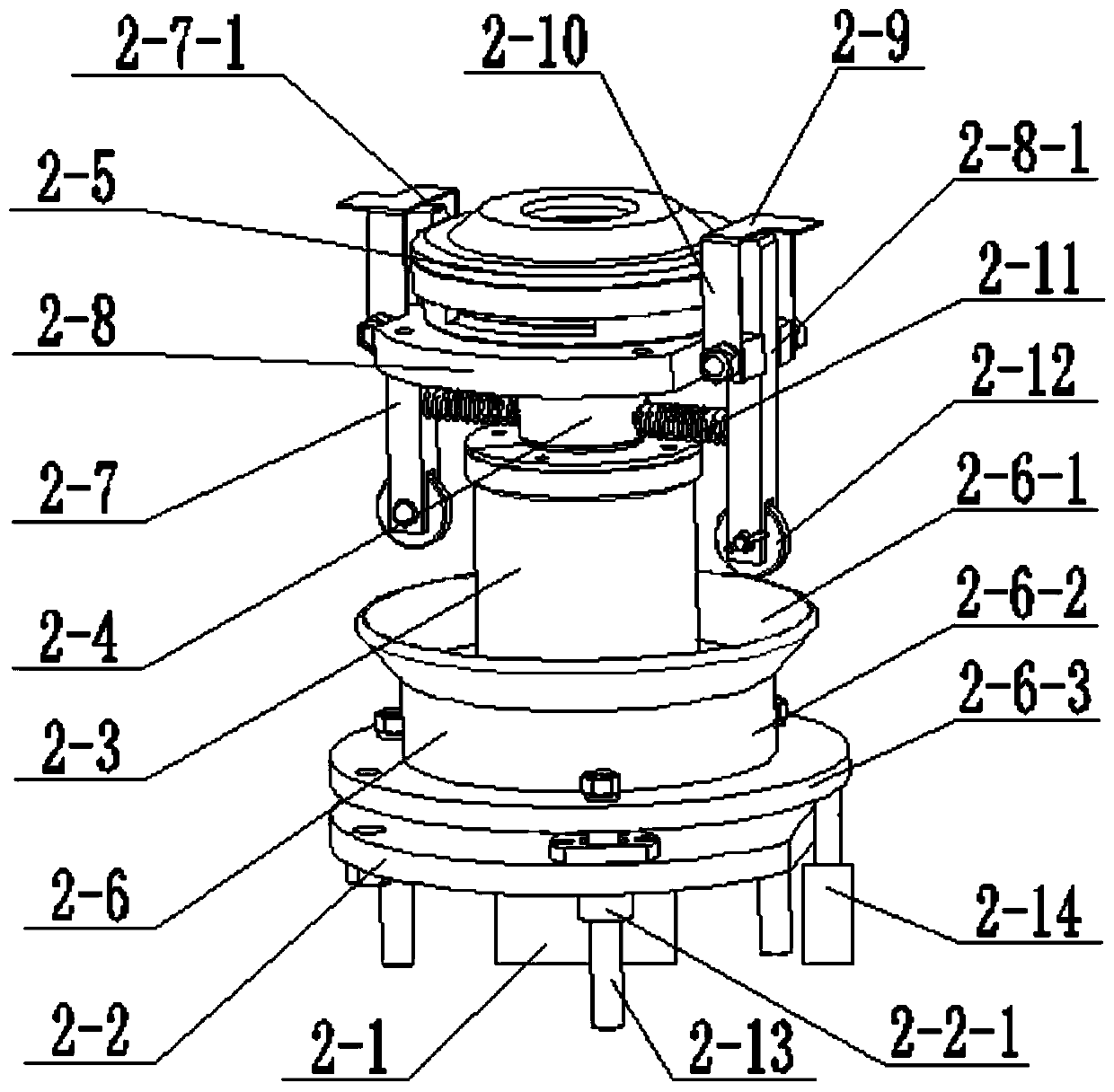 A rotational casting system