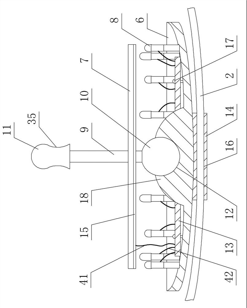 Human oral and maxillofacial muscle strength rehabilitation training device