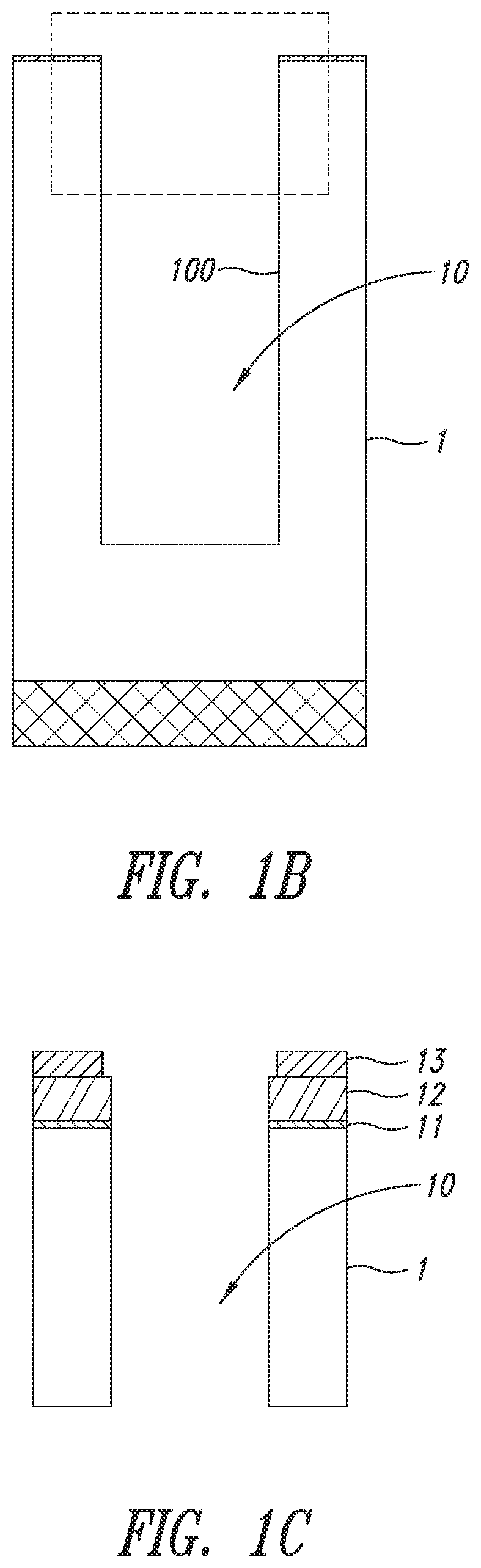 Method for forming a capacitive isolation trench and substrate comprising such a trench