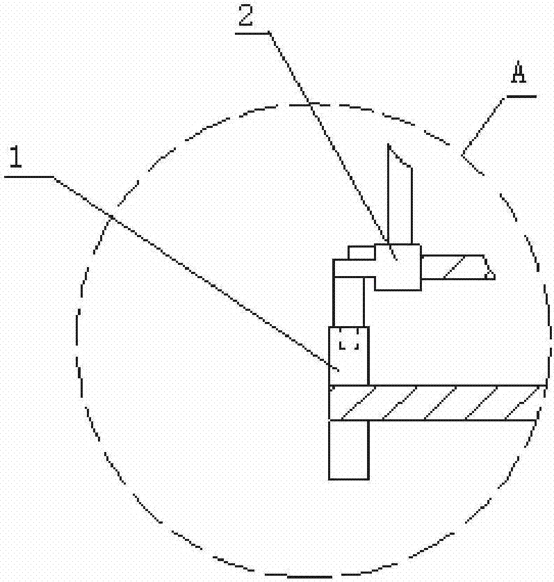 Blocking protection device for conveying belt chute