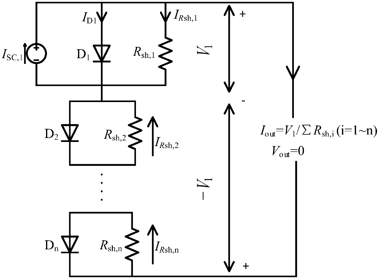 Analysis method of laser damage effect on two-terminal tandem solar cell