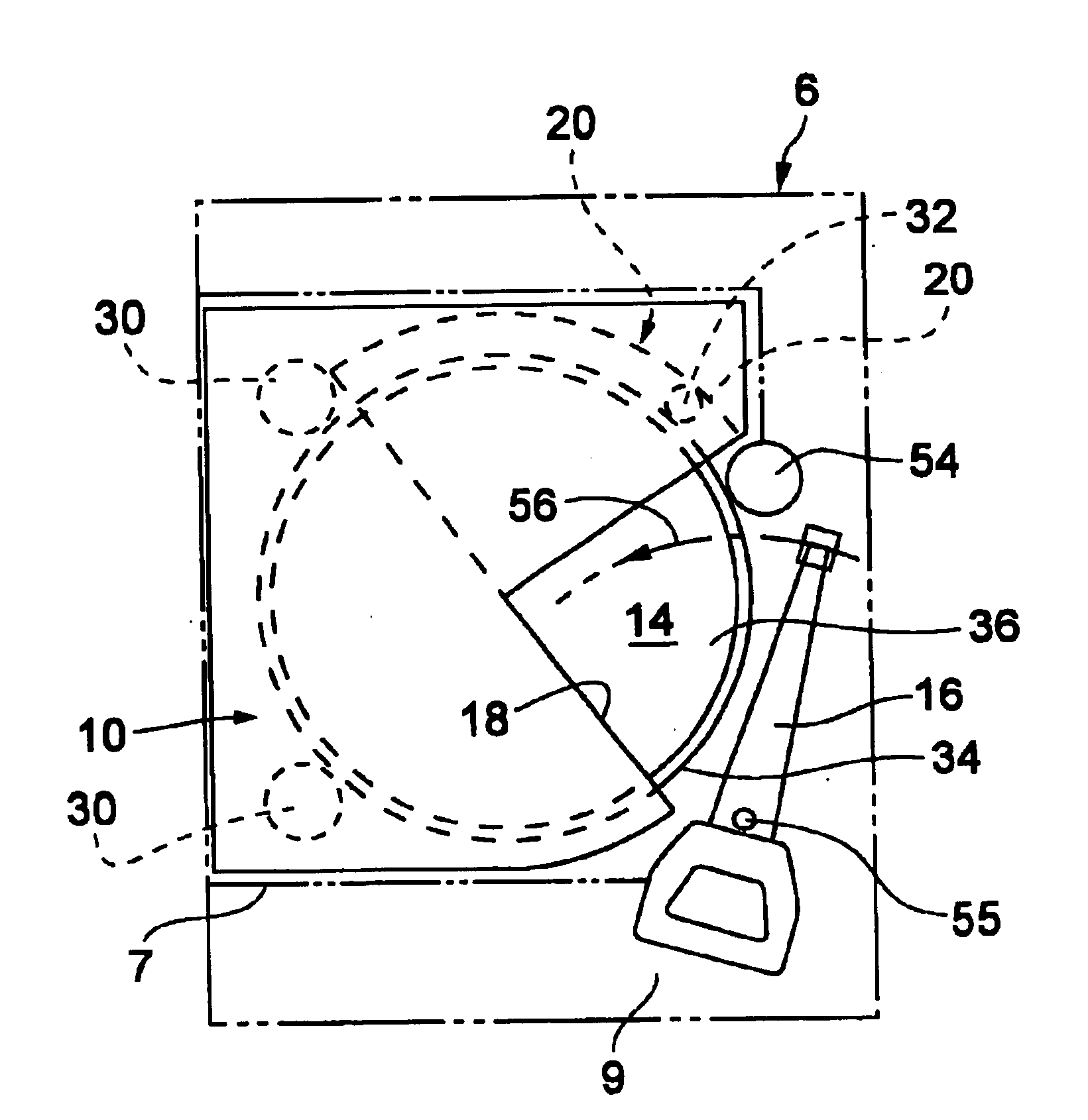 Magnetic disk cartridge