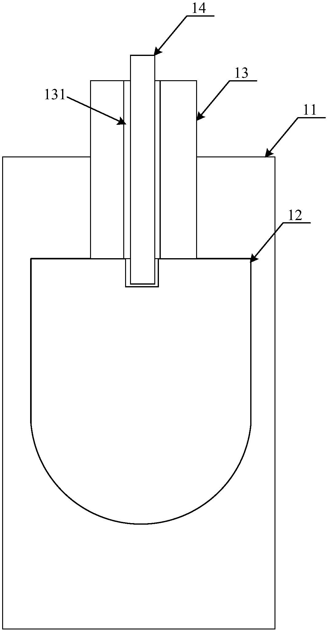 Flat gate valve