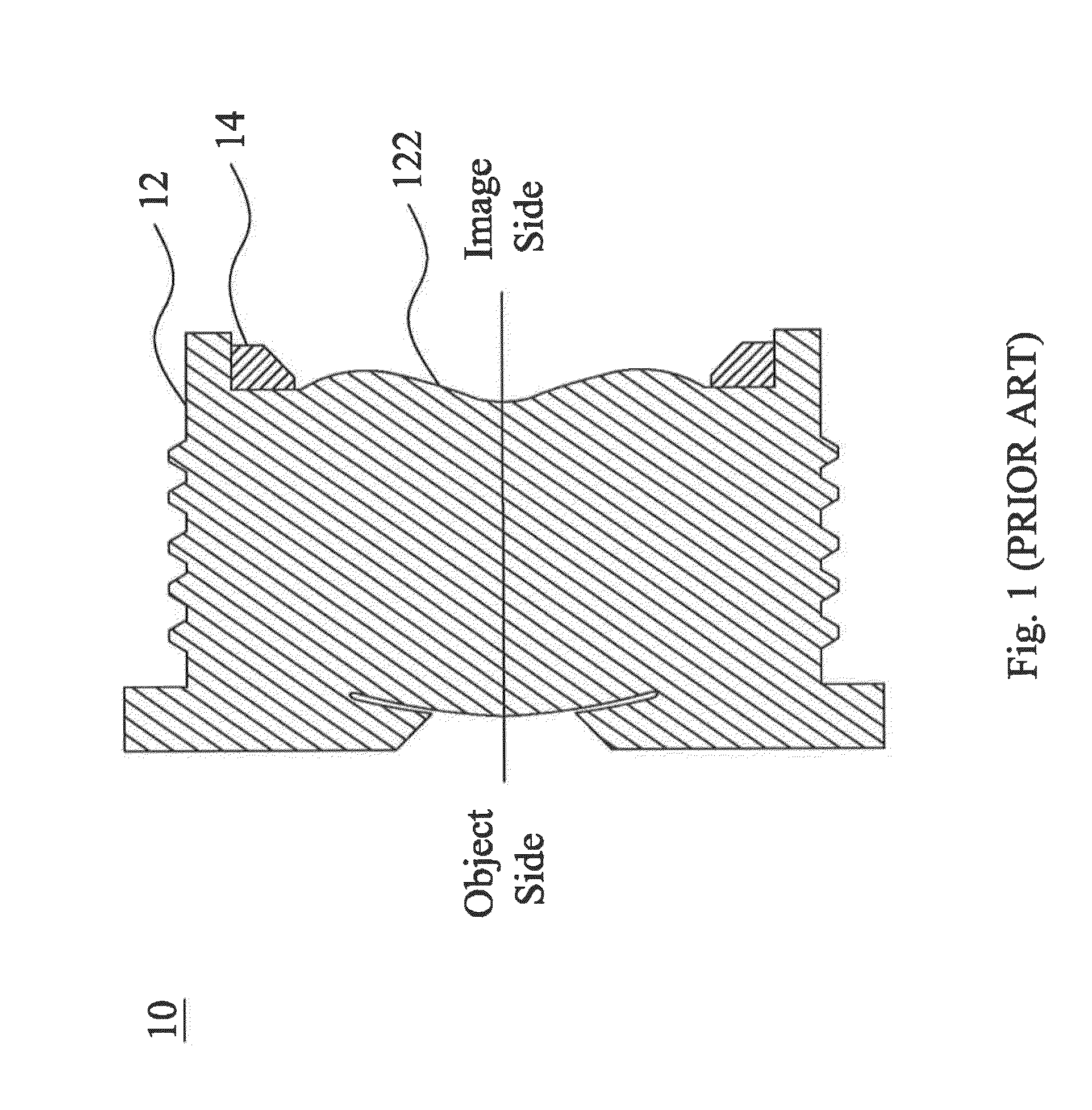 Lens assembly and baffle thereof