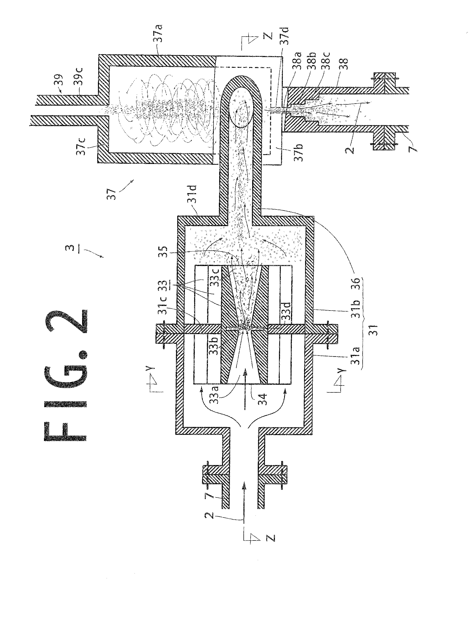 Ballast water treatment equipment, a ballast water detoxifying treatment system using the same, and a method for treating the ballast water