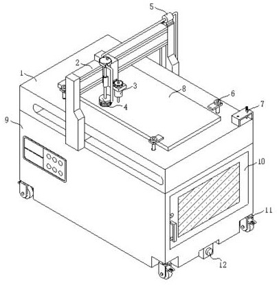 Carving device capable of timely polishing after carving and used for jujube wood artware processing