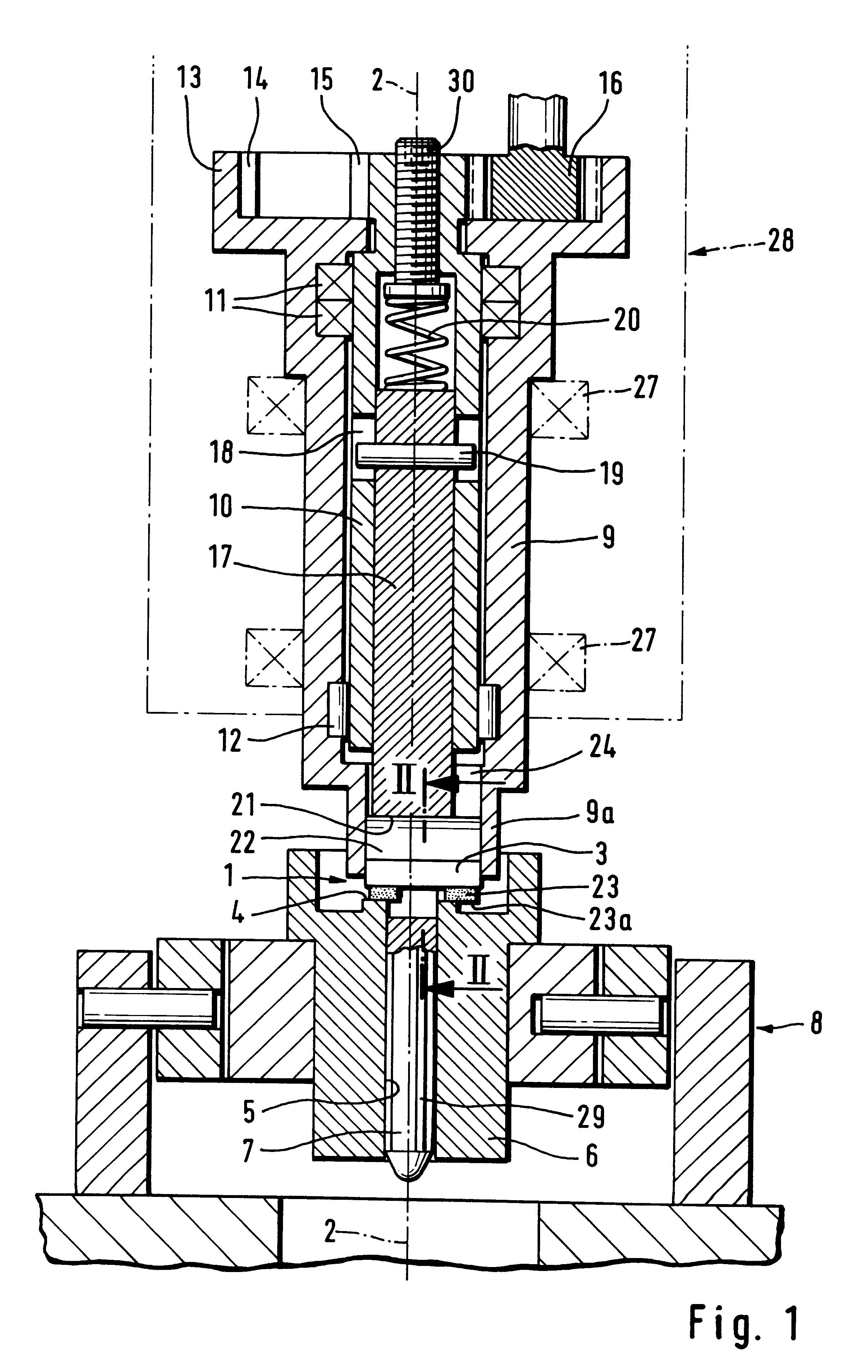 Device for grinding an end face, especially an annular surface at the edge of a workpiece bore