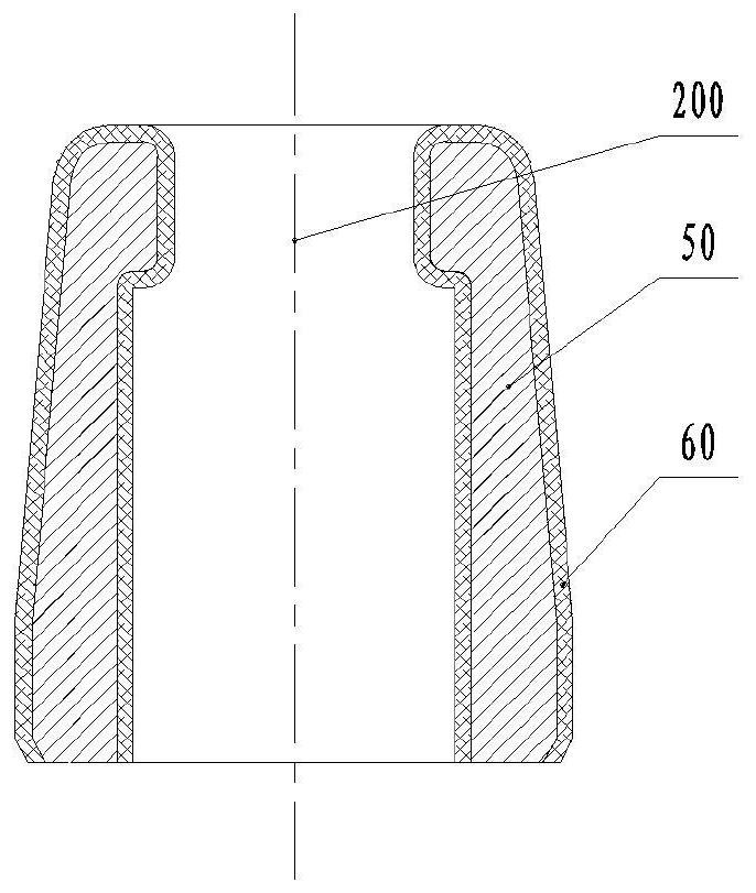 Airflow control element with shielding function