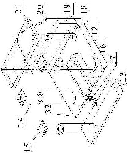 Paste filling fully mechanized mining device and method with support and formwork