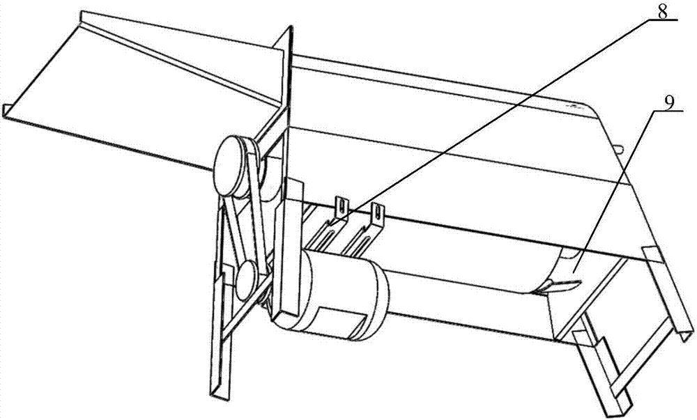 Light-weight shifting-type corn thresher