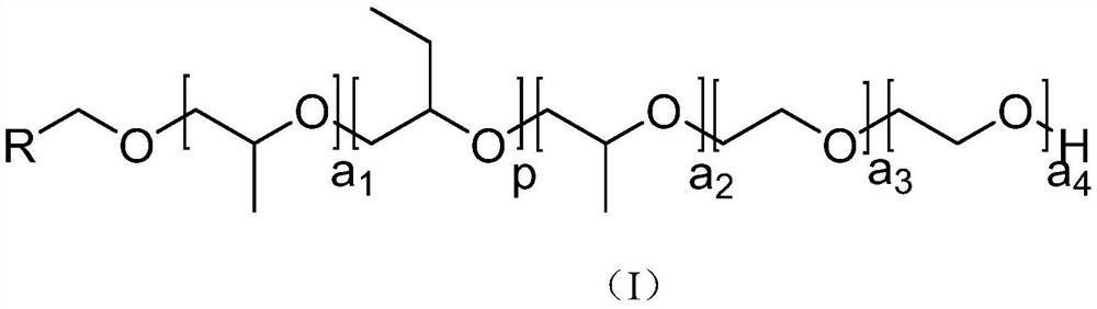 A kind of fatty alcohol block polyether, dispersant for pesticide aqueous suspension, preparation method thereof, pesticide aqueous suspension