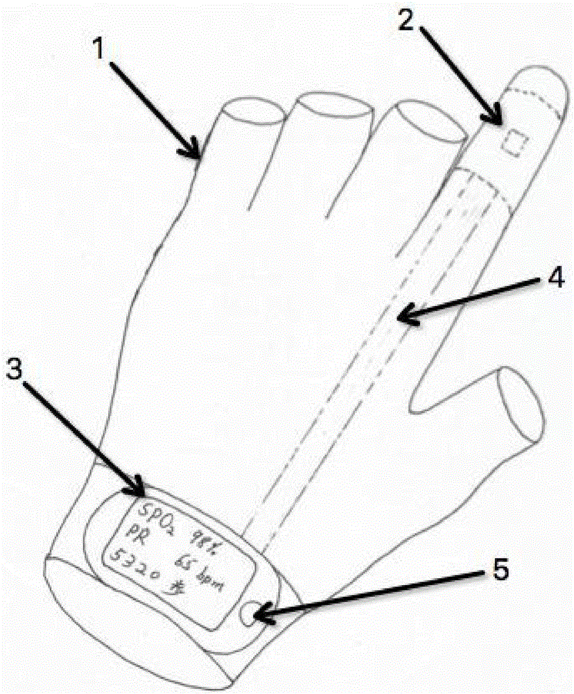 Aerobic exercise glove
