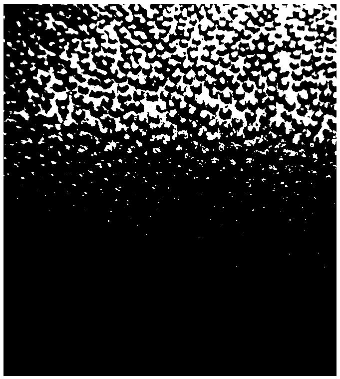 A needle-punched cylinder liner and preparation method thereof