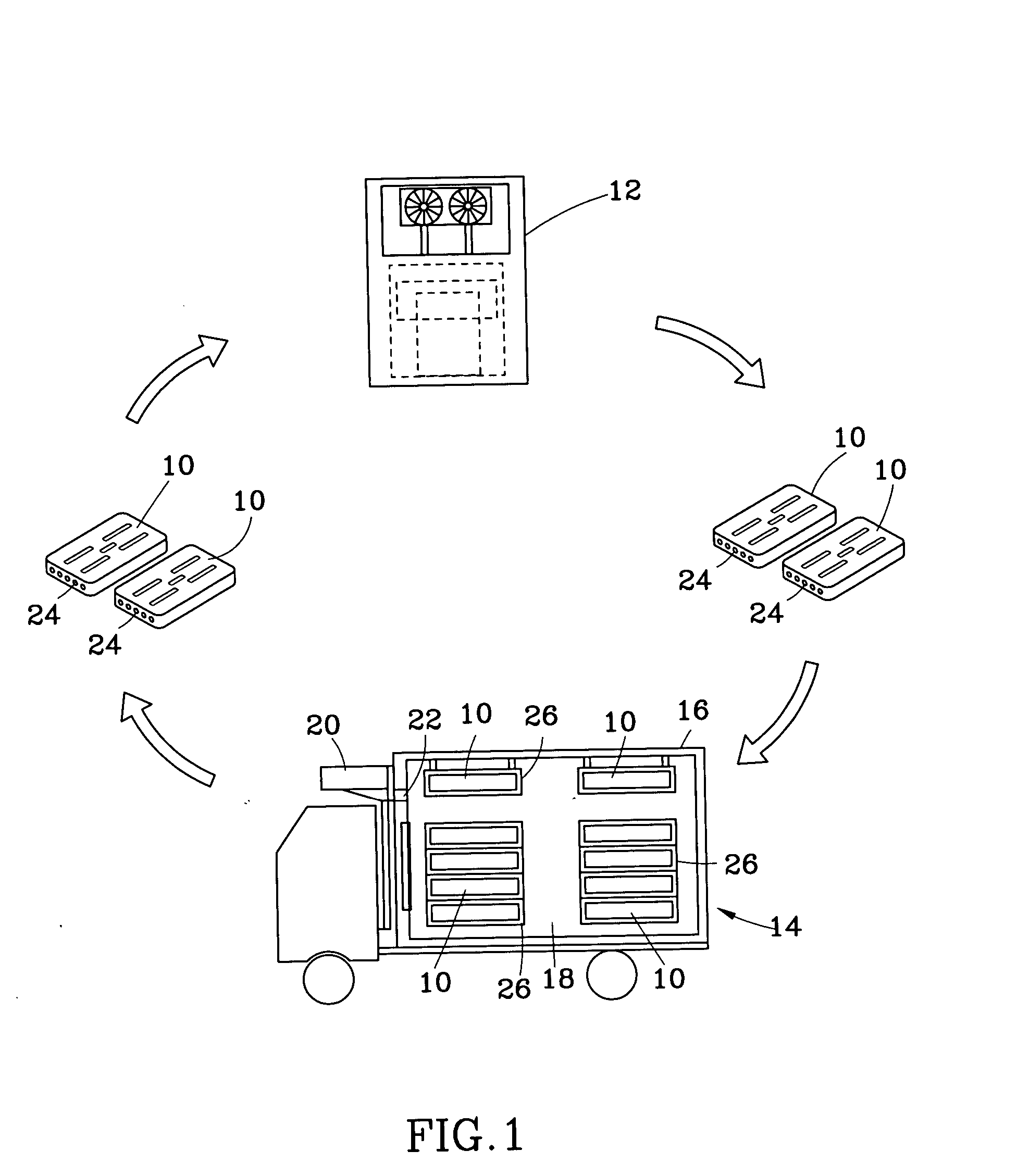 Low-temperature delivery vehicle and method of enhancing freezing capacity thereof