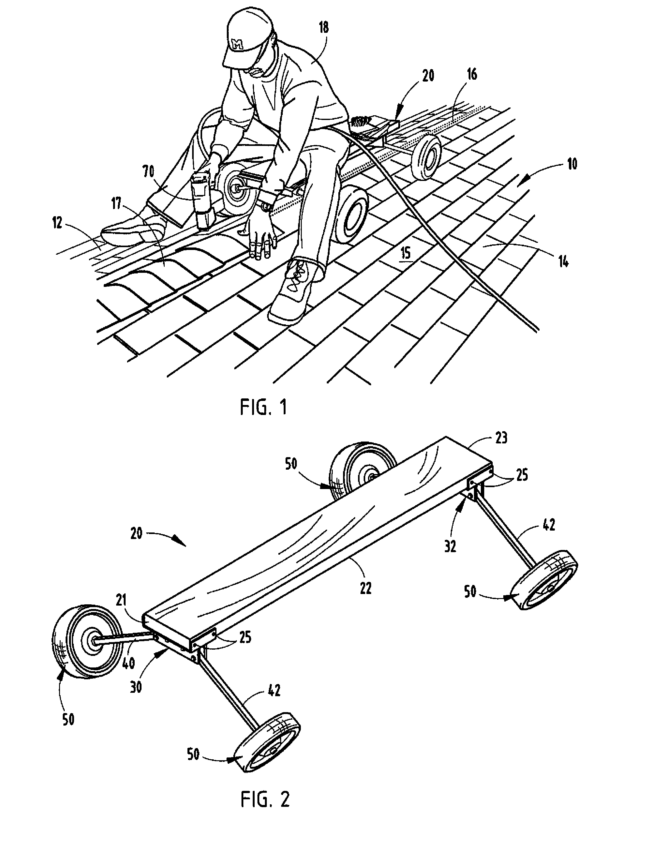 Roofing cart