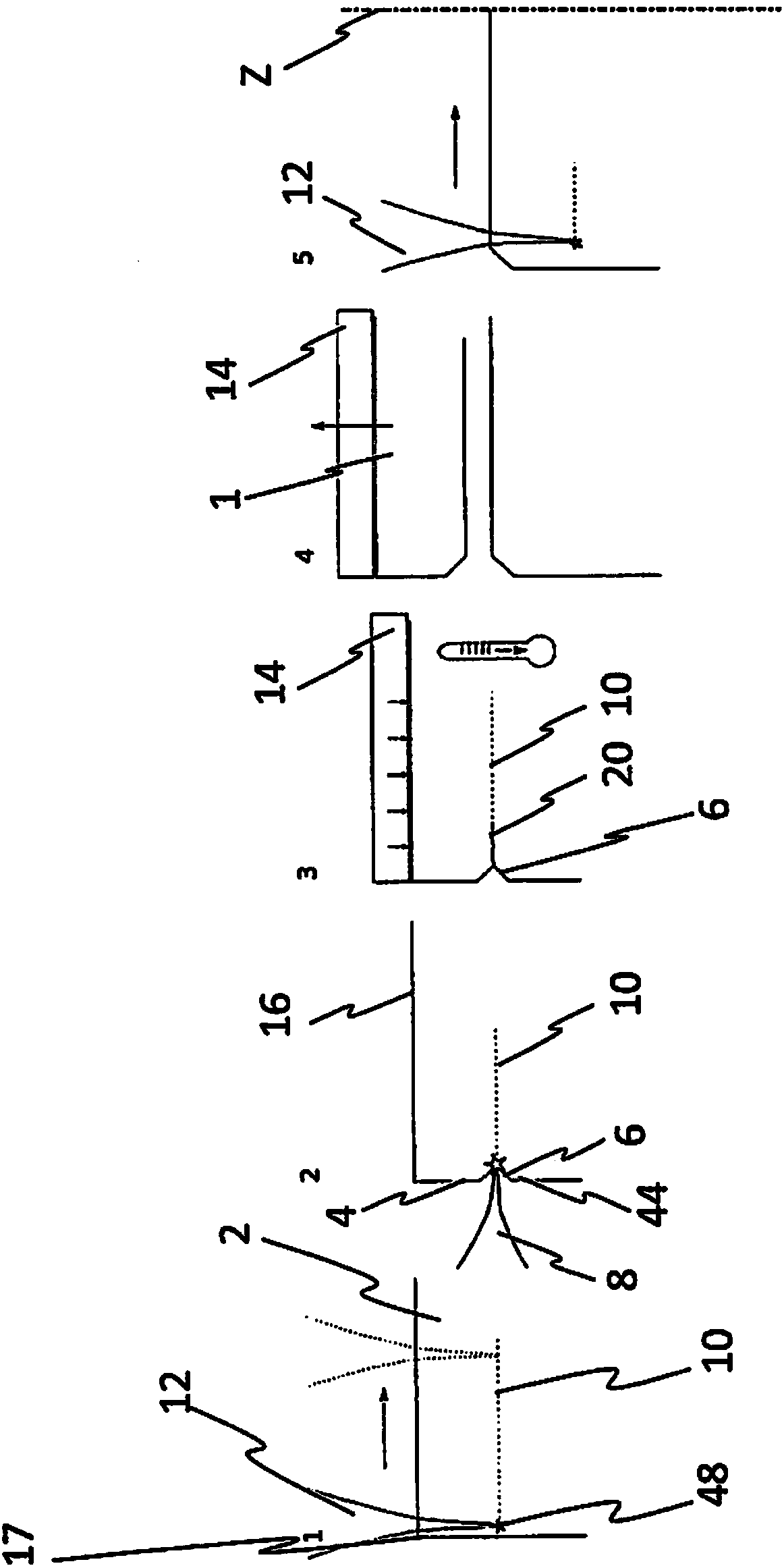 Method for guiding crack in edge portion of donor substrate by using inclined laser beam