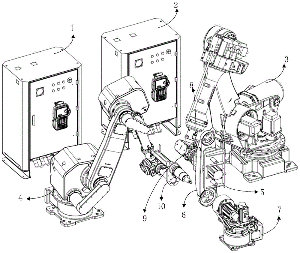 Self-assembly system and method for industrial robots