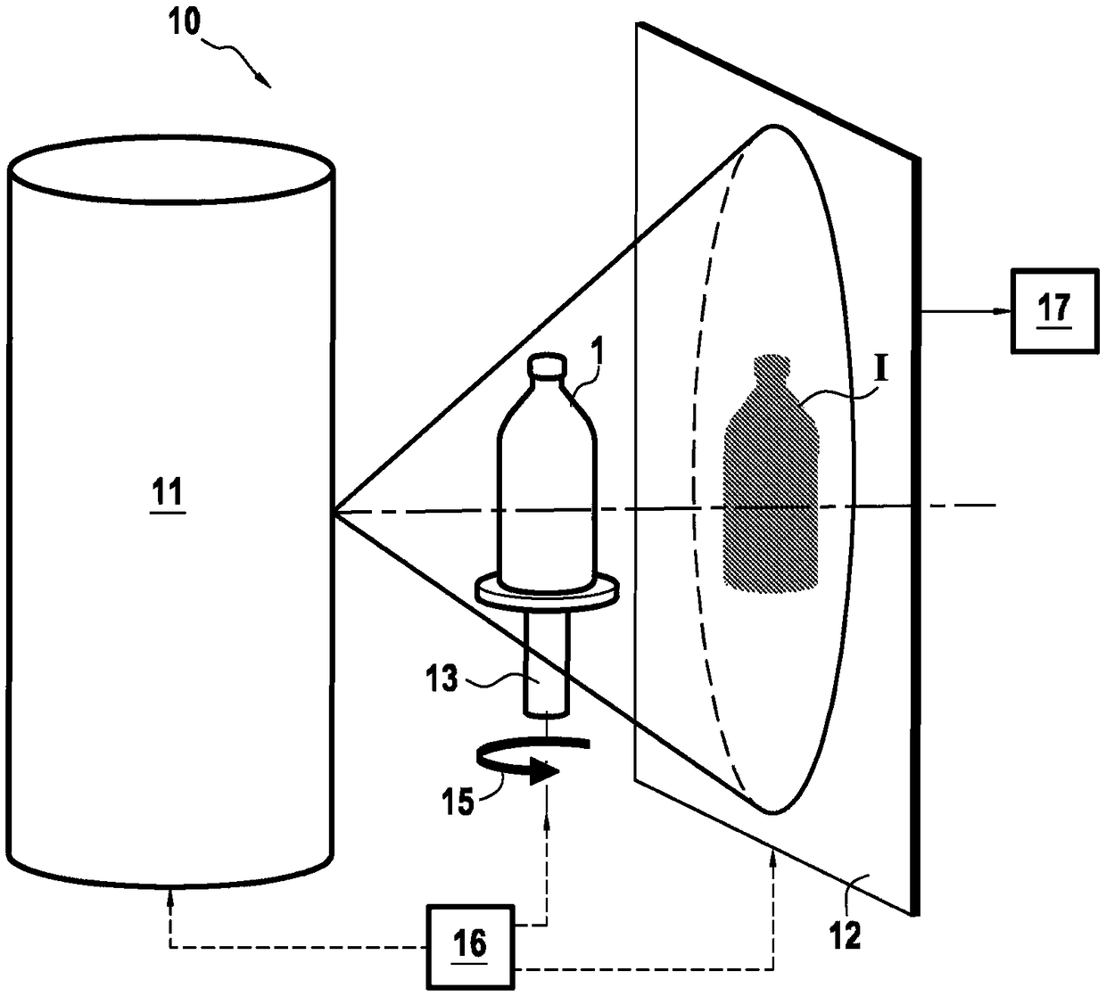 Method for ascertaining the capacity of glass containers