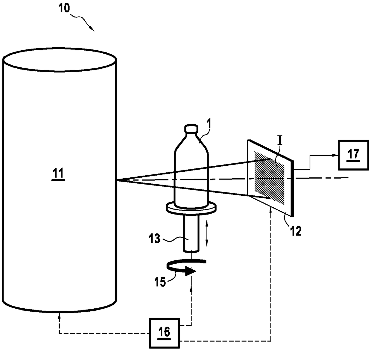 Method for ascertaining the capacity of glass containers