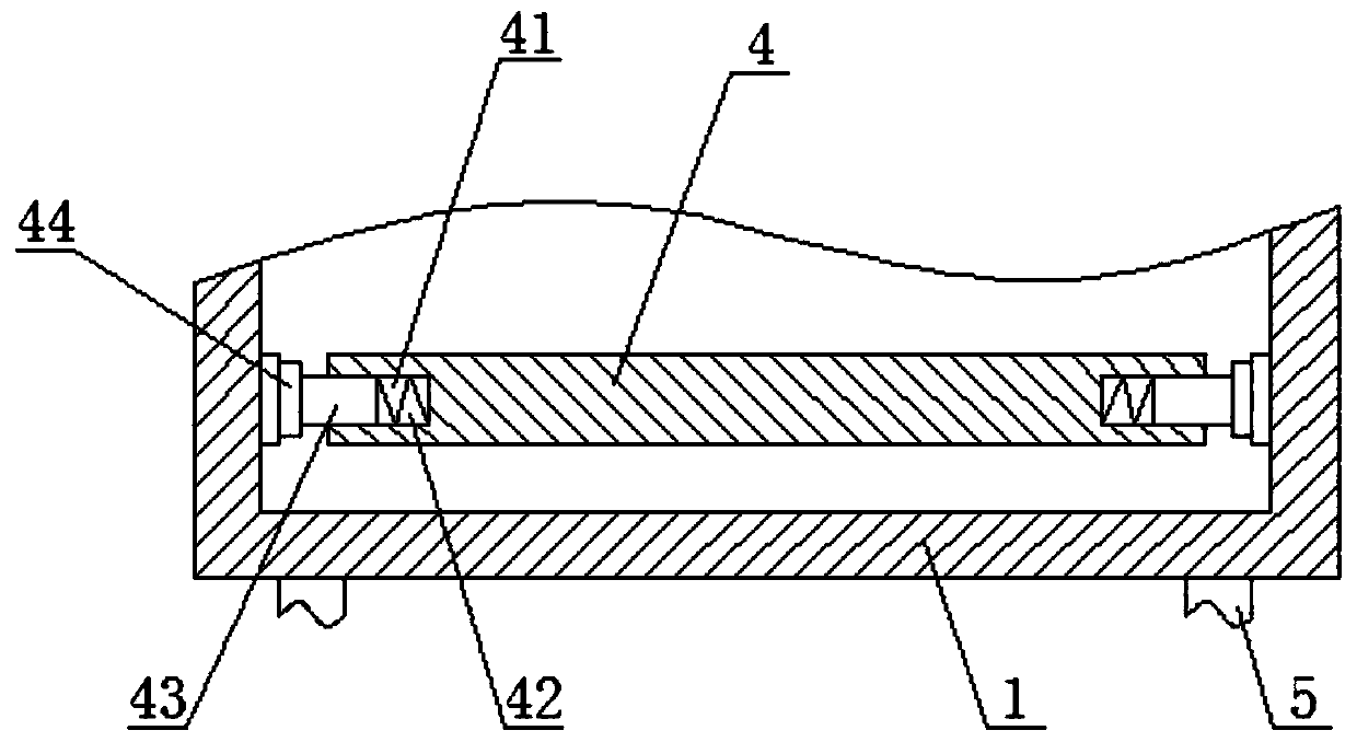 DC stabilized power supply with shock absorption function