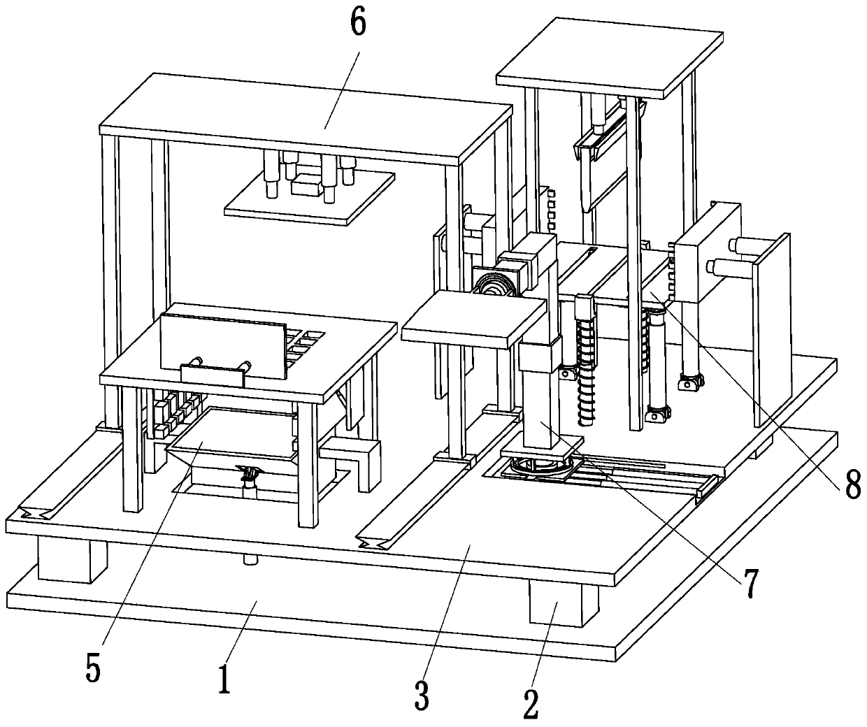 Reinforced concrete crushing and recycling equipment