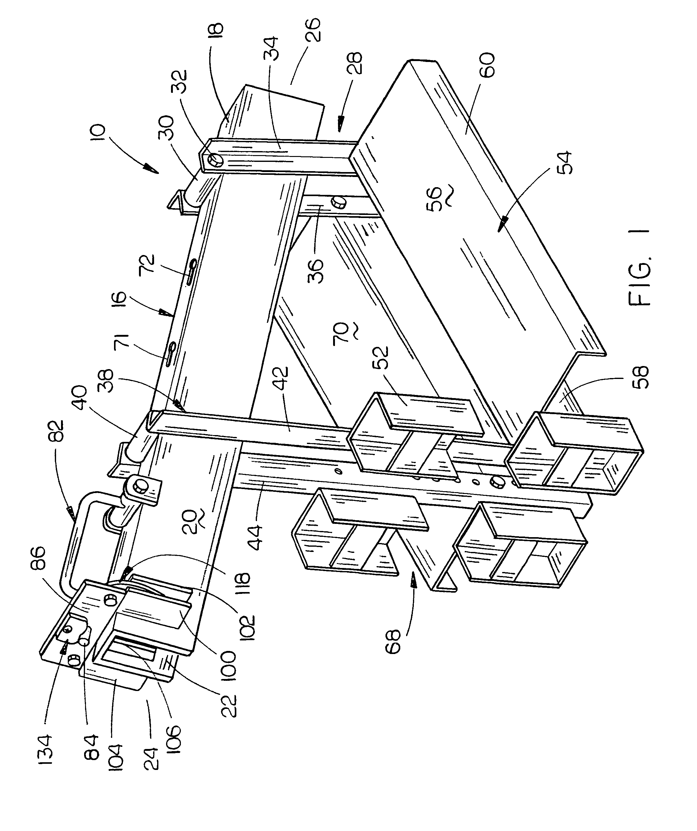 Apparatus for supporting a worker on an upper chord of a roof truss
