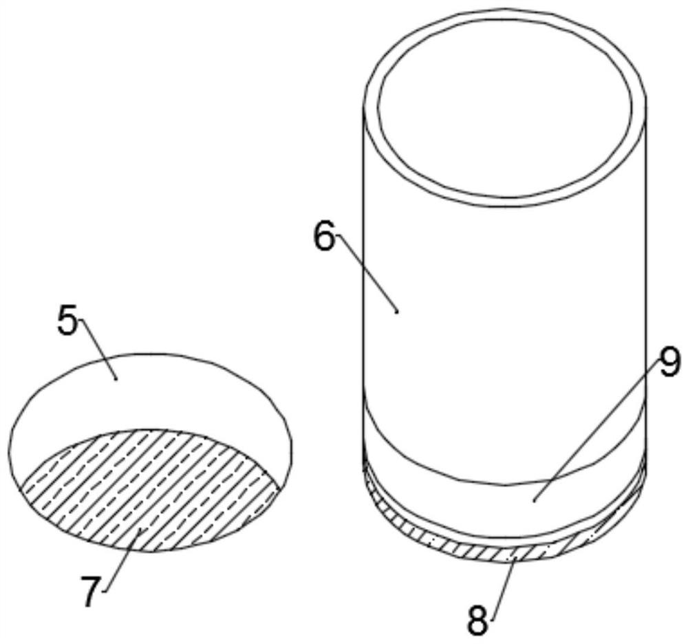 Homogenizing device for medical examination