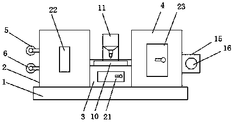 Continuous automation sewing device