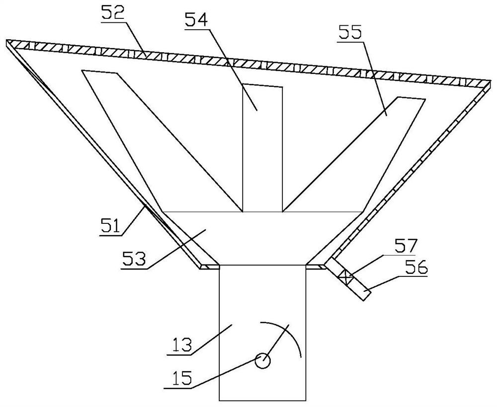 Air bed layer type gravity winnowing machine