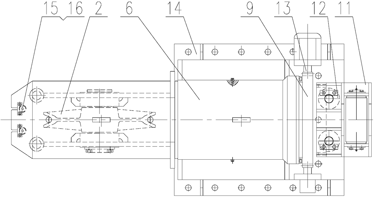 Marine power assisted rotary cable guide device