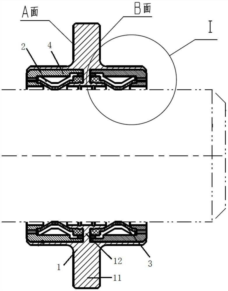 A two-way sealing device with ultra-low temperature and high load