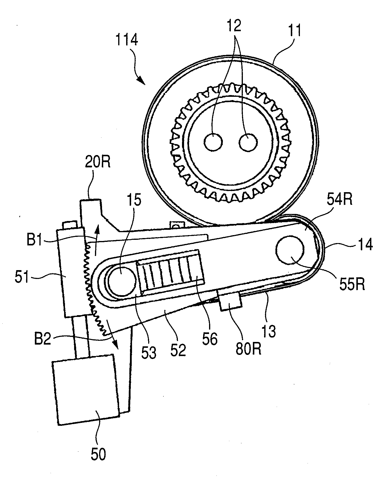 Conveyor-belt apparatus and image heating apparatus