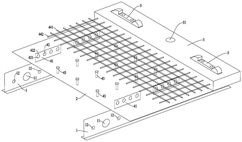 Construction method of light railway track