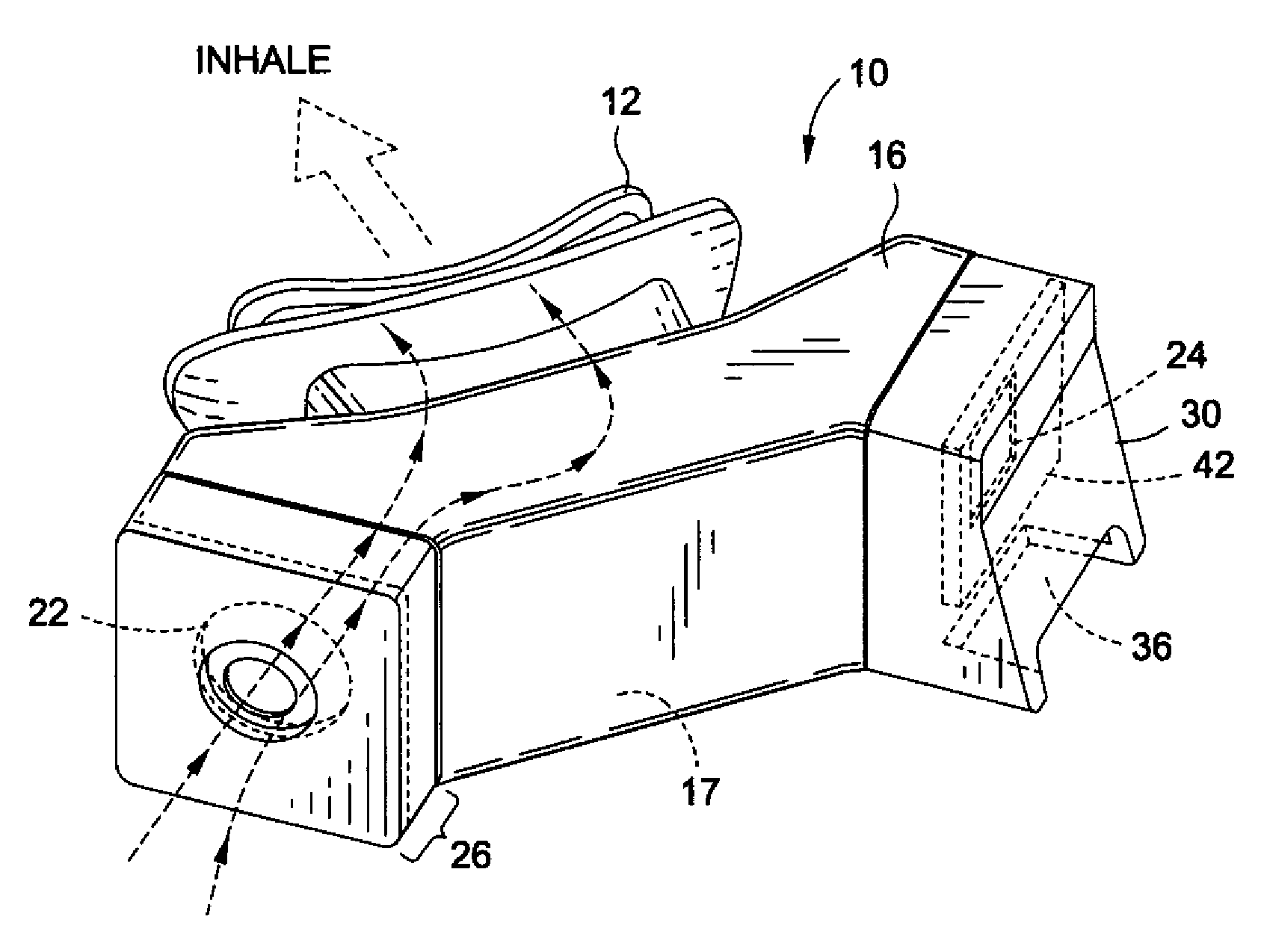 Oxygen trainer device