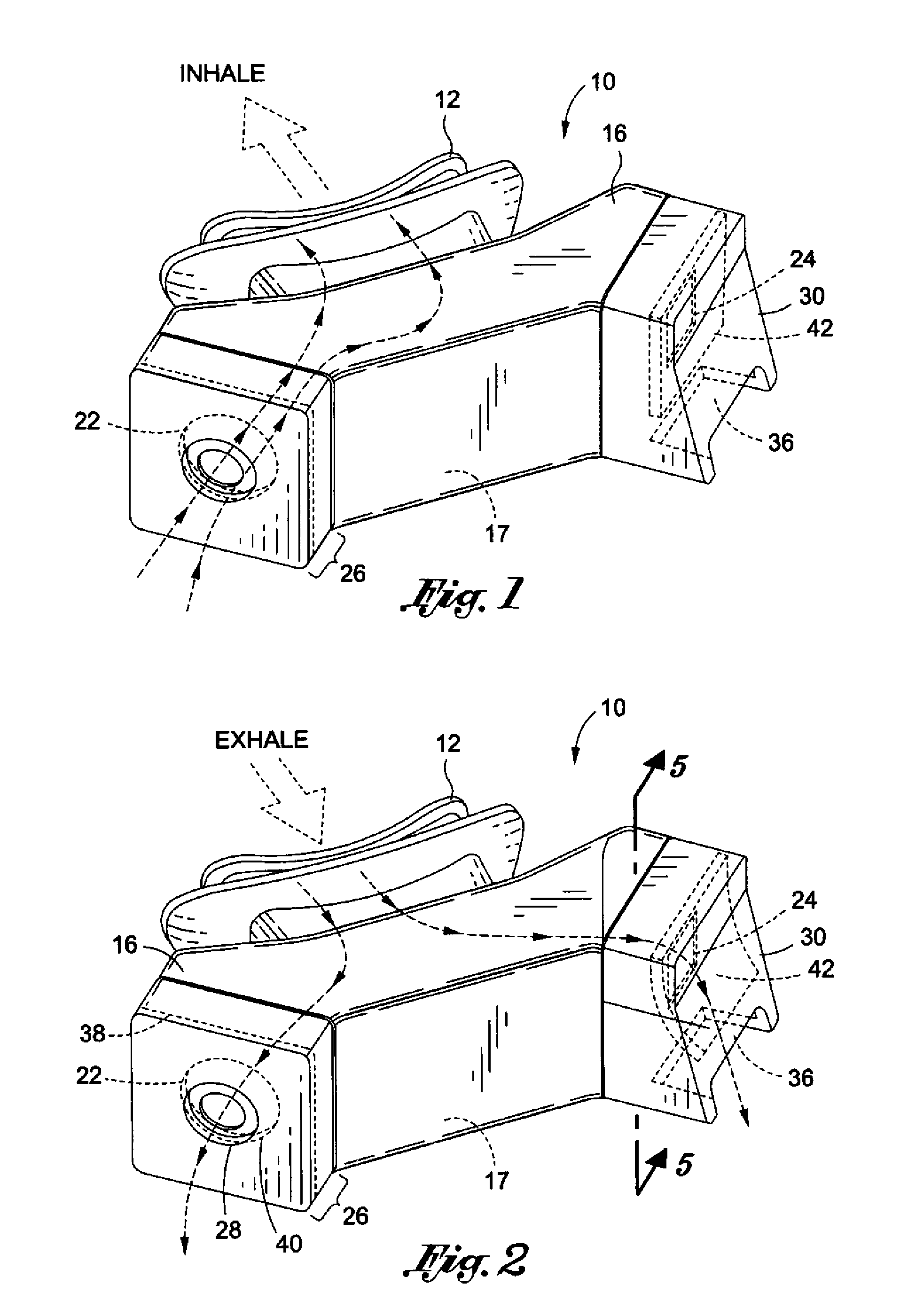 Oxygen trainer device