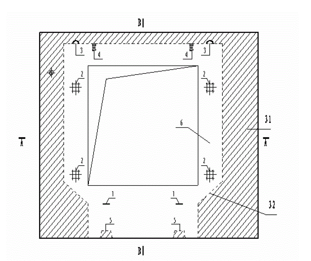 Prefabricated cast-in-place shear wall structure