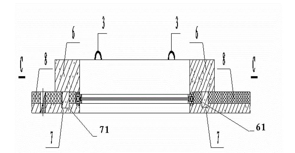 Prefabricated cast-in-place shear wall structure