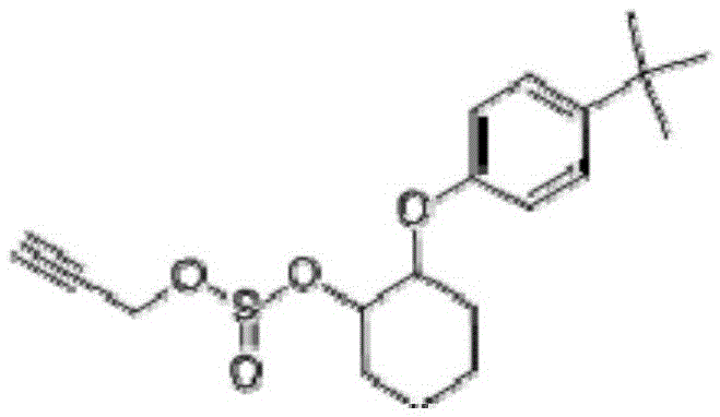 Synergistic insecticidal composition containing propargite and chlorpyrifos as well as application thereof