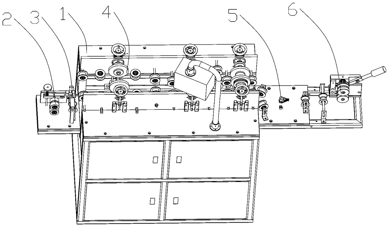 Metal Zipper Drawing Machine