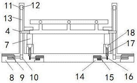 Lifting support equipment of drilling fluid pipe manifold