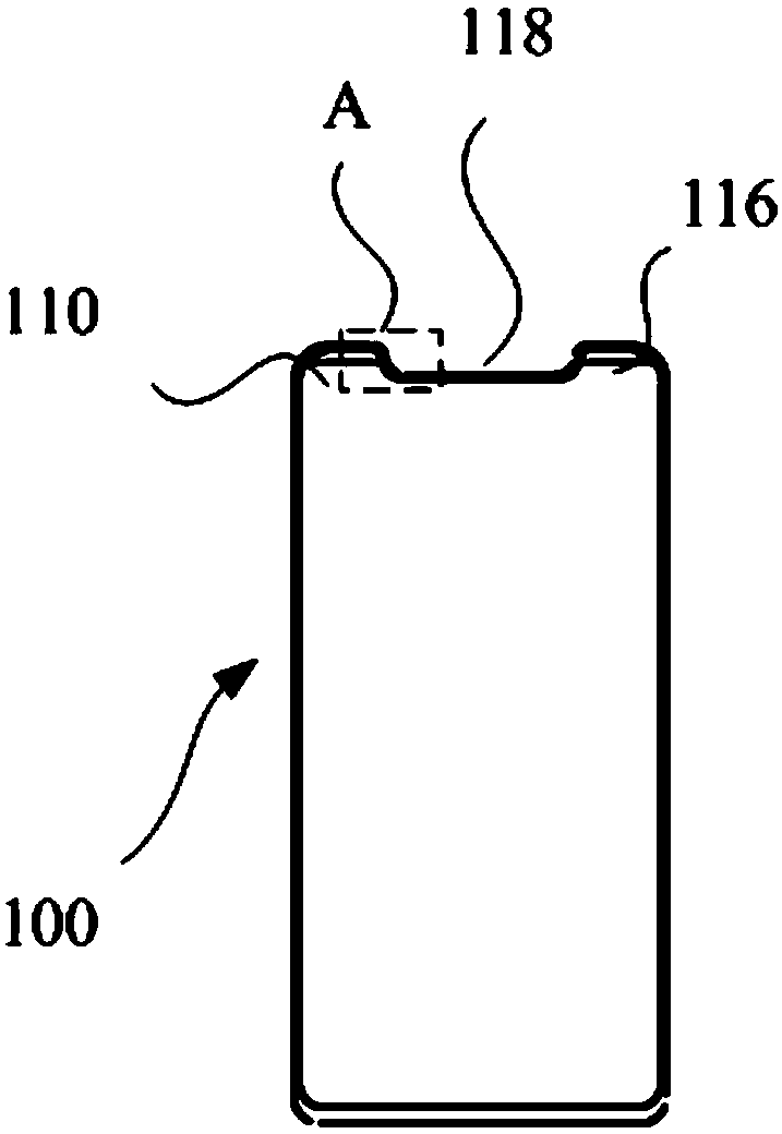 Special-shape display screen and display device