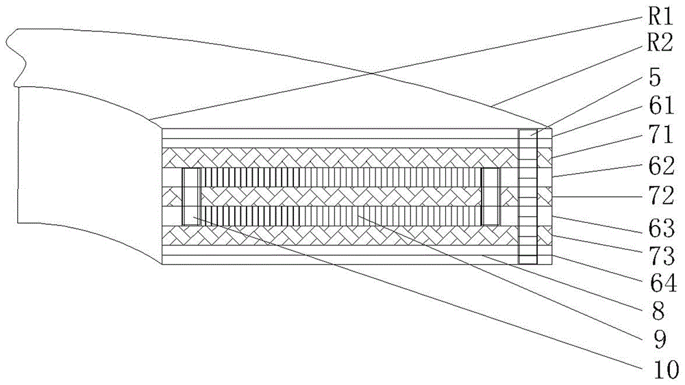 Open type Rogowski wire coil and application thereof