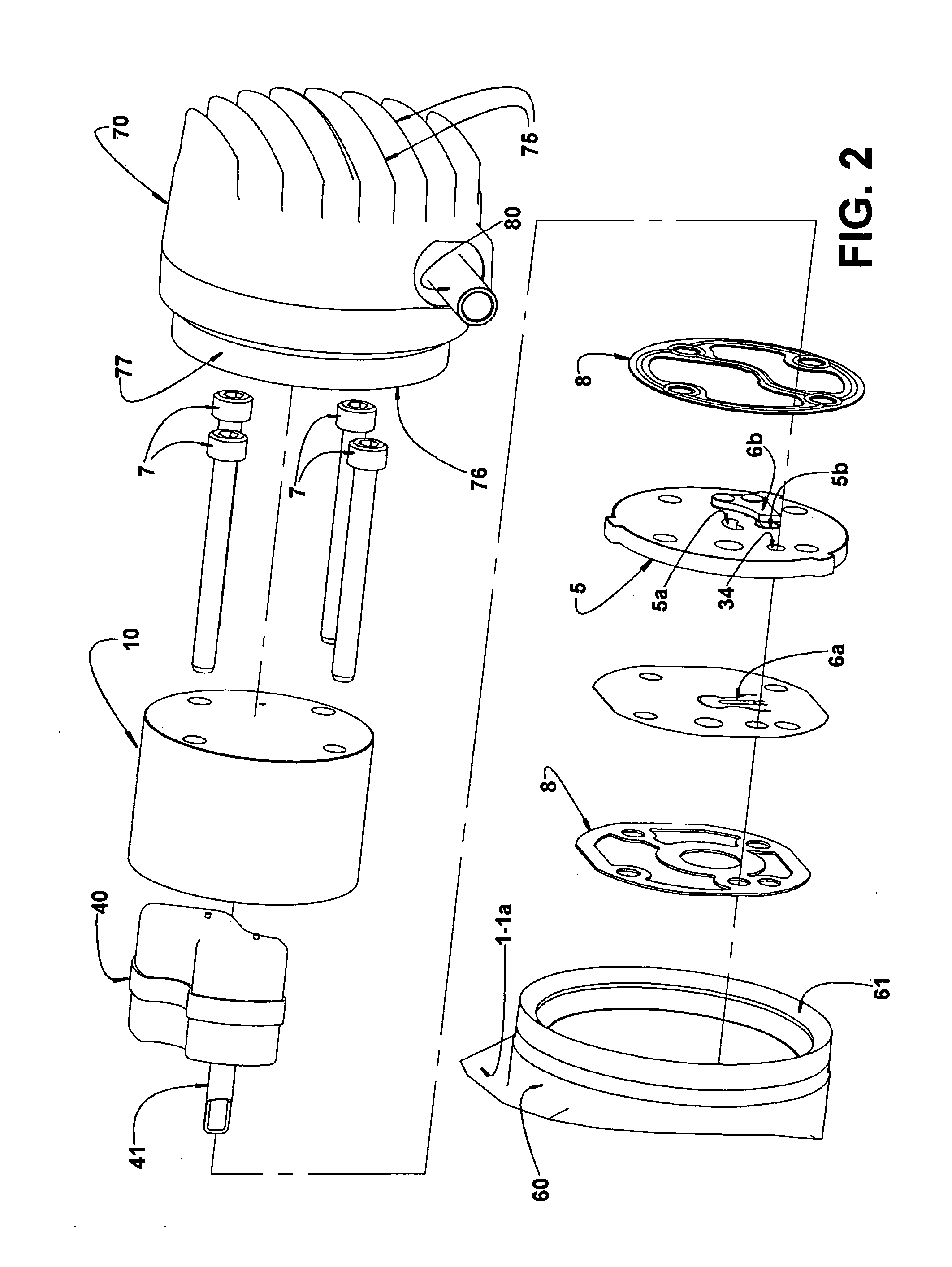 Suction arrangement for a hermetic refrigeration compressor