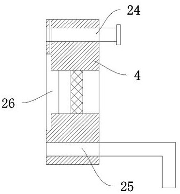 Rapid injection molding device of rotor die-casting machine